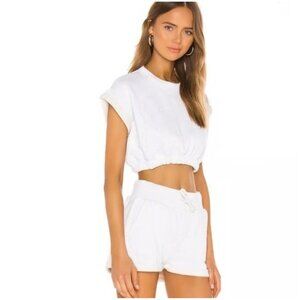 Beach Riot x Revolve Taylor Sweatshirt & Sylyar Short Set Sz XS  SOLD OUT STYLE